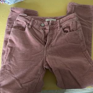 COPY - pink corduroy pacsun mom jeans!